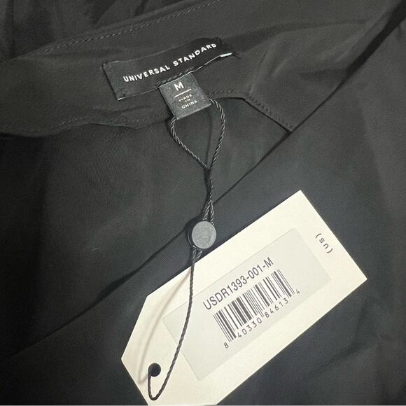 NWT Universal Standard Iconic Cooling Cupro Geneva V Tank Dress Black 18 20 - Picture 6 of 9